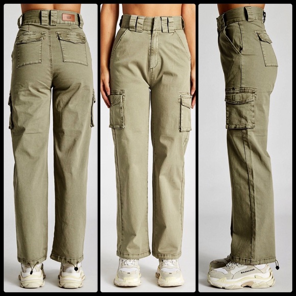 NXP 🐎 Mustang High Waist Cargos NWT - Picture 2 of 4